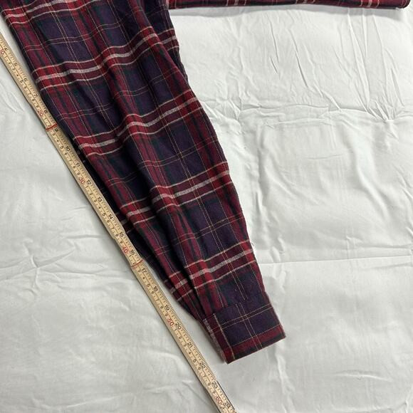 Vintage Cambridge Dry Goods Embroidered Plaid Flannel Button Up Women’s Medium - Picture 7 of 9